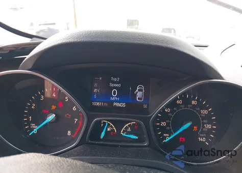 2017 Ford Escape Se из США, поврежденный, VIN 1FMCU0GD1HUA60007